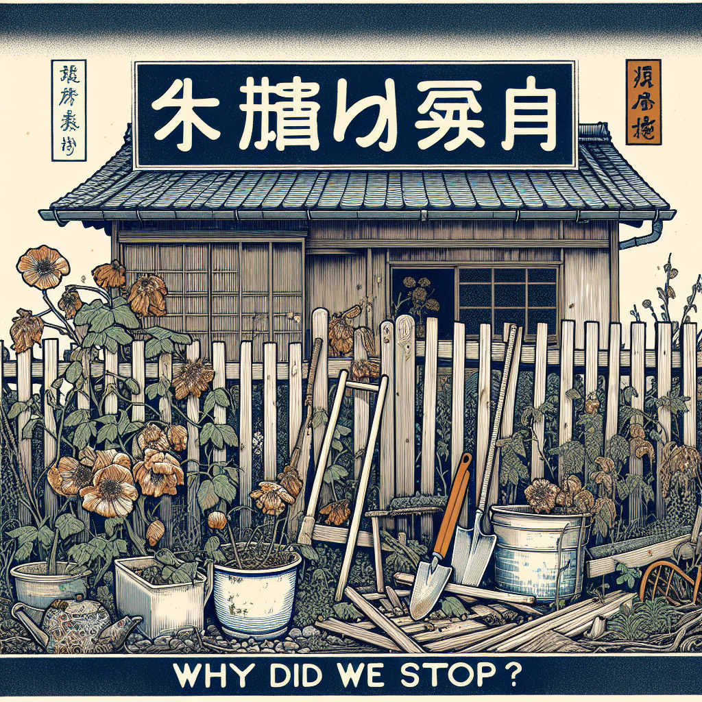 家庭菜園 やめた 理由は何？