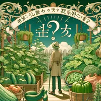 家庭菜園でよく聞く緑の棒って何？