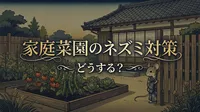 家庭菜園のネズミ対策はどうする？