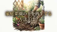 家庭菜園の土を再生する方法とは？
