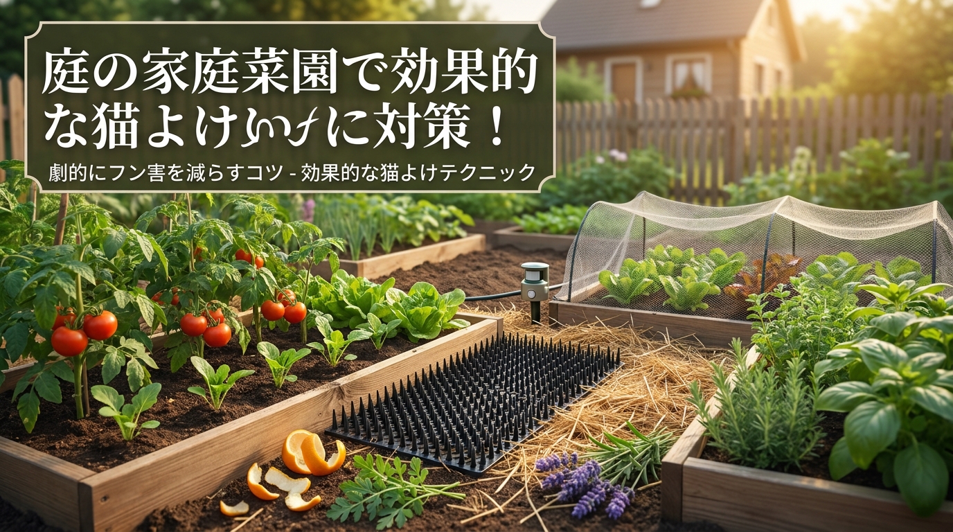 効果的な猫よけテクニック