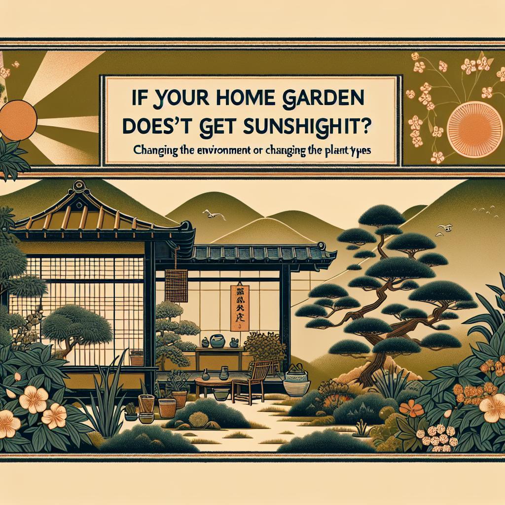 日が当たらないなら「環境を少し変える」か「植物を変える」が近道です